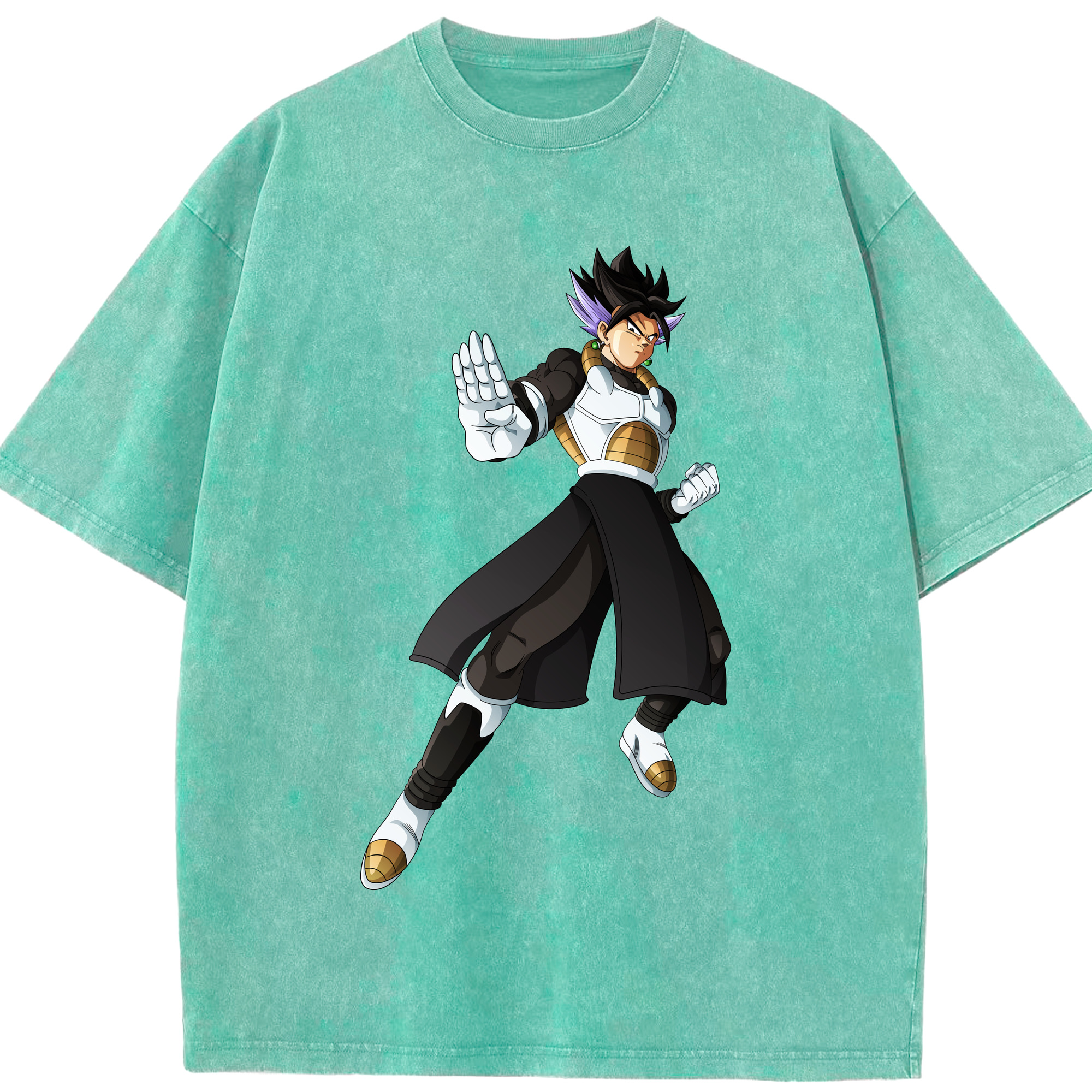 （画像用） ドラゴンボール ベジット DRAGON BALL Vegetto 綿100% ヴィンテージ風 半袖Tシャツ（フロントプリント）